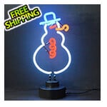 Neonetics Snowman Neon Sculpture