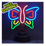 Neonetics Butterfly Neon Sculpture