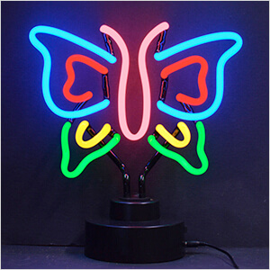 Butterfly Neon Sculpture