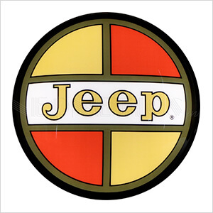 15-Inch Jeep Retro Backlit LED Sign