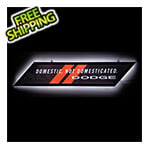 Neonetics Dodge Domestic Not Domesticated Slim Line LED Sign