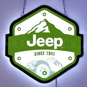 Jeep Since 1941 Slim Line LED Sign
