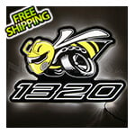 Neonetics Scat Pack 1320 Dragpack “Angry Bee” Slim Line LED Sign
