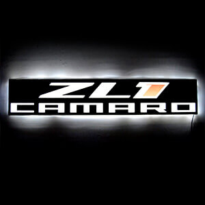 Camaro ZL1 Slim Slim Line LED Sign