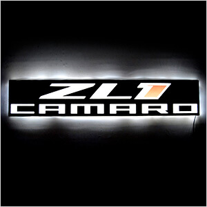 Camaro ZL1 Slim Slim Line LED Sign