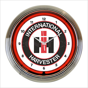 15-Inch International Harvester Neon Clock