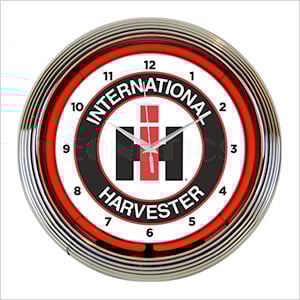 15-Inch International Harvester Neon Clock