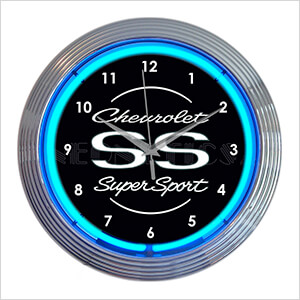 15-Inch Chevrolet SS Super Sport Neon Clock