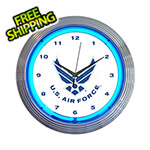 Neonetics 15-Inch United States Air Force Neon Clock