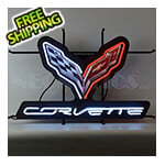 Neonetics Corvette C7 Stingray 30-Inch Neon Sign