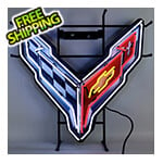 Neonetics Corvette C8 Stingray 24-Inch Neon Sign