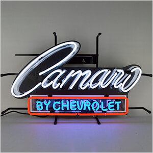 Camaro by Chevrolet 28-Inch Neon Sign