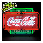 Neonetics Coca-Cola Pause Refresh 26-Inch Neon Sign