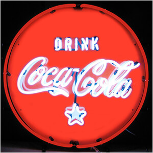 Drink Coca-Cola 24-Inch Neon Sign