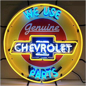 Chevy Parts 24-Inch Neon Sign