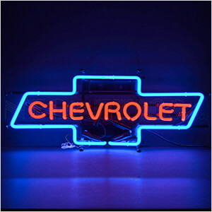 Chevy Bowtie 29-Inch Neon Sign