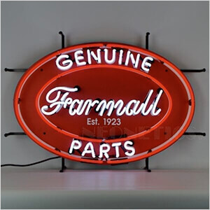 Farmall Genuine Parts 29-Inch Neon Sign