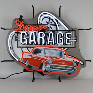 Dream Garage 57 Chevy 29-Inch Neon Sign