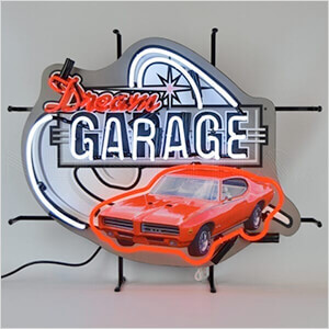 Dream Garage GTO 29-Inch Neon Sign