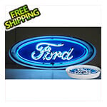 Neonetics 30-Inch Ford Oval Neon Sign In Steel Can