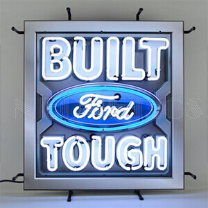 Built Ford Tough 24-Inch Neon Sign