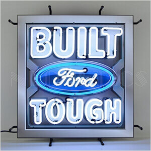 Built Ford Tough 24-Inch Neon Sign