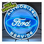 Neonetics Ford Authorized Service 24-Inch Neon Sign
