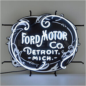 Ford Motor Company 1903 Heritage Emblem 26-Inch Neon Sign