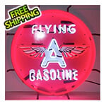 Neonetics Flying A Gasoline 24-Inch Neon Sign