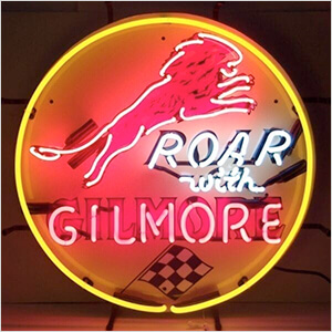 Gilmore Gasoline 24-Inch Neon Sign