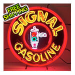 Neonetics Signal Gasoline 24-Inch Neon Sign