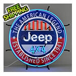 Neonetics Jeep 4x4 The American Legend 24-Inch Neon Sign