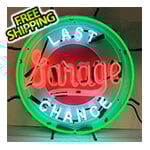 Neonetics Last Chance Garage 24-Inch Neon Sign