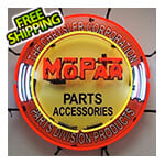 Neonetics Mopar Parts Accessories 24-Inch Neon Sign