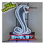 Neonetics Shelby Cobra Emblem 20-Inch Neon Sign