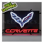 Neonetics Corvette C7 17-Inch Neon Sign