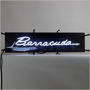 Barracuda 29-Inch Neon Sign