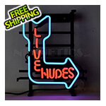 Neonetics Live Nudes 12-Inch Neon Sign