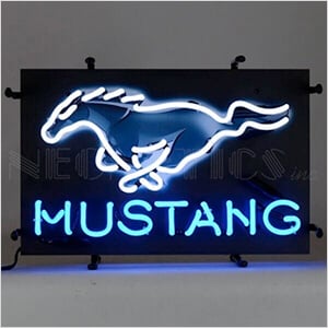 Ford Mustang 17-Inch Neon Sign