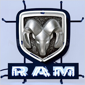 Dodge Ram 17-Inch Neon Sign
