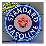 Neonetics Standard Gasoline 24-Inch Neon Sign