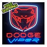 Neonetics Dodge Viper 20-Inch Neon Sign