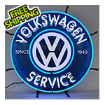 Neonetics Volkswagen Service 24-Inch Neon Sign