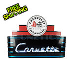 Neonetics Theater Marquee Art Deco Corvette Neon Sign in Steel Can