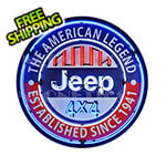 Neonetics Jeep 4X4 The American Legend 36-Inch Neon Sign