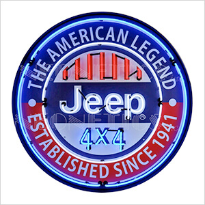 Jeep 4X4 The American Legend 36-Inch Neon Sign