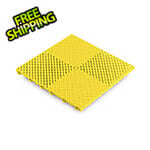 Swisstrax Ribtrax Smooth Pro Citrus Yellow Garage Floor Tile (6-Pack)