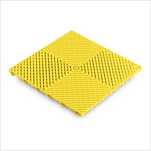 Ribtrax Smooth Pro Citrus Yellow Garage Floor Tile (6-Pack)