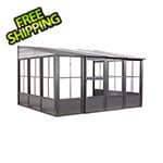 Sojag Charleston 10 x 10 ft. Wall Solarium