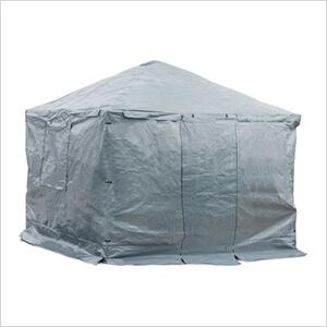 Universal Grey 12 x 12 ft. Gazebo Winter Cover